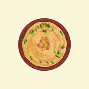 Wrap Bietenhummus