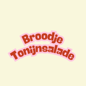 Broodje Tonijnsalade